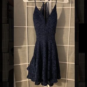 💙BLUE SPARKLE MINI DRESS 💙